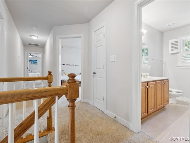 1960 Teal Ln, Powhatan, VA 23139 - hallway featuring baseboards