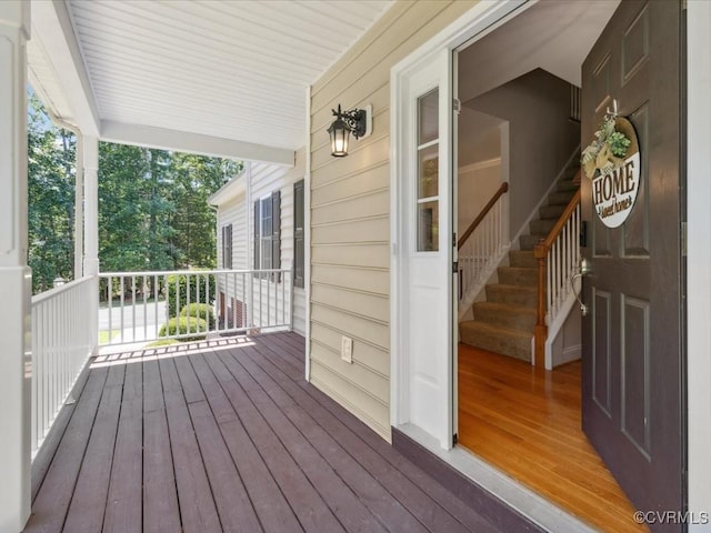 1960 Teal Ln, Powhatan, VA 23139 - view of wooden deck