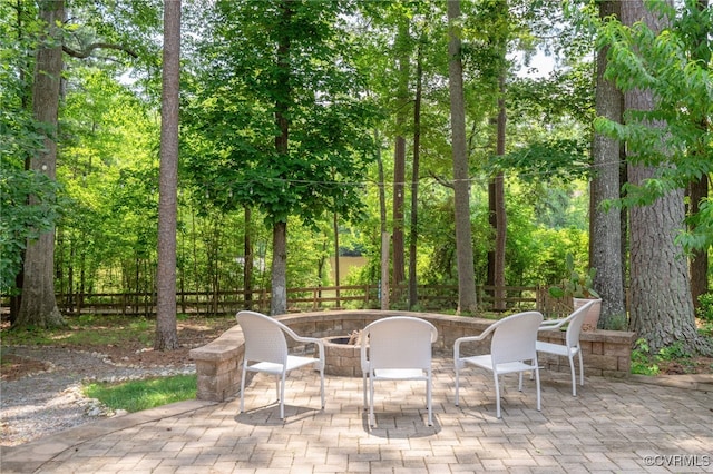 14221 Sylvan Ridge Rd, Chesterfield, VA 23838 - fenced backyard with a patio