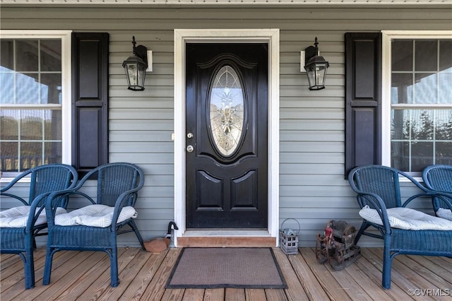 4473 Pin Oak Rd, Prospect, VA 23960 - doorway to property with covered porch