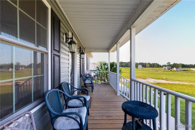 4473 Pin Oak Rd, Prospect, VA 23960 - view of wooden porch
