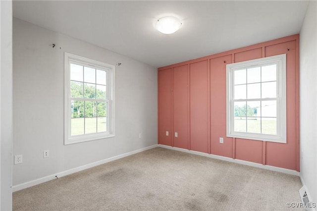 4473 Pin Oak Rd, Prospect, VA 23960 - spare room featuring light colored carpet and baseboards
