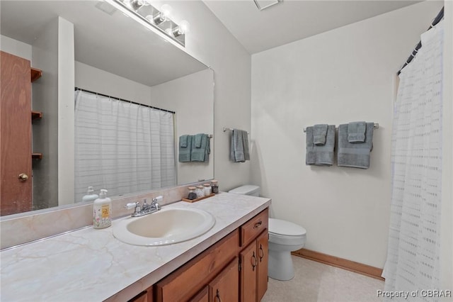 11192 Eventide Ln, Gloucester, VA 23061 - full bath with vanity and a shower with shower curtain