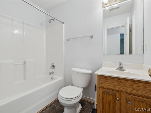 1624 Harvest Grove Ln, Henrico, VA 23223 - full bathroom with vanity, bathing tub / shower combination, and tile patterned flooring