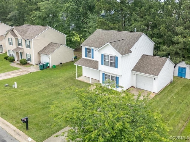 1624 Harvest Grove Ln, Henrico, VA 23223 - view from above of property featuring a tree filled landscape