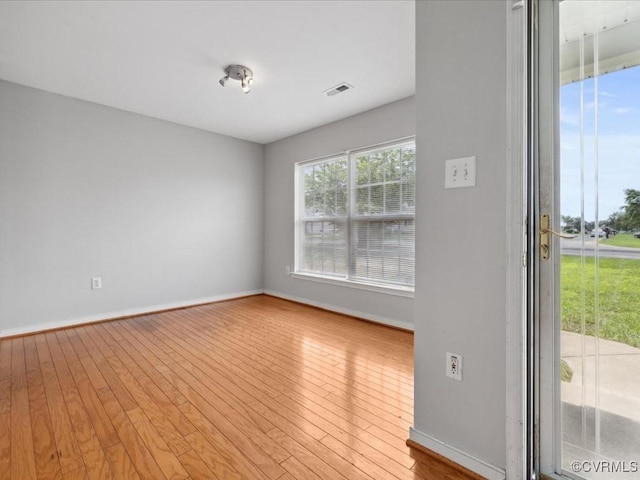 1624 Harvest Grove Ln, Henrico, VA 23223 - unfurnished room with hardwood / wood-style flooring and baseboards