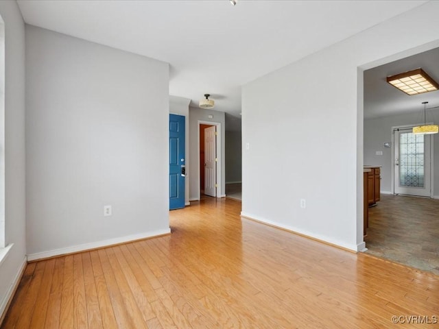 1624 Harvest Grove Ln, Henrico, VA 23223 - empty room featuring wood finished floors and baseboards