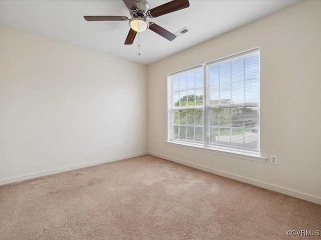 1624 Harvest Grove Ln, Henrico, VA 23223 - unfurnished room featuring light colored carpet and a ceiling fan