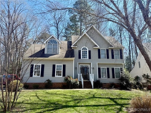 10342 Brickerton Dr, Mechanicsville, VA 23116 - view of front of property featuring a front lawn and crawl space
