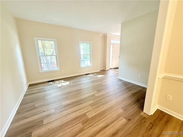 10342 Brickerton Dr, Mechanicsville, VA 23116 - unfurnished room with wood finished floors and baseboards
