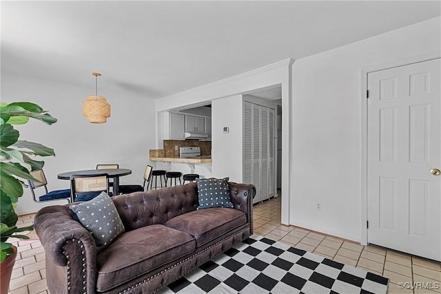 10 Skipwith Green Cir, Henrico, VA 23294 - living area featuring light tile patterned flooring