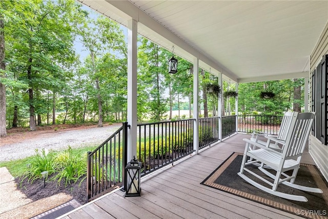 16494 Connie Hall Rd, Montpelier, VA 23192 - view of wooden porch