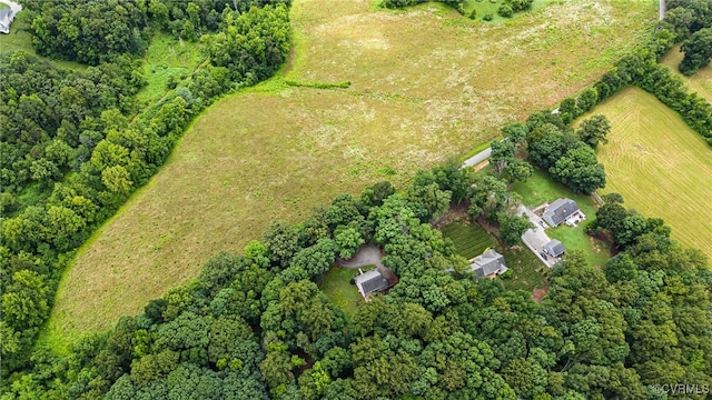 16494 Connie Hall Rd, Montpelier, VA 23192 - aerial view of property and surrounding area featuring rural landscape