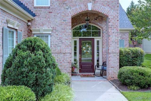 5669 Virginia Park Dr, Providence Forge, VA 23140 - doorway to property featuring brick siding