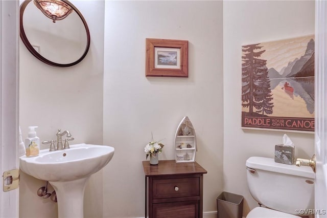 5669 Virginia Park Dr, Providence Forge, VA 23140 - half bathroom featuring toilet