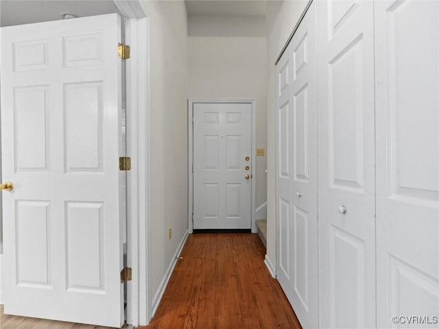 624 Bristol Village Dr Unit 302, Chesterfield, VA 23114 - corridor with wood finished floors and baseboards