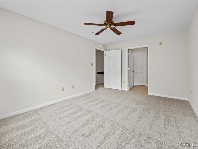 624 Bristol Village Dr Unit 302, Chesterfield, VA 23114 - unfurnished bedroom featuring carpet and a ceiling fan