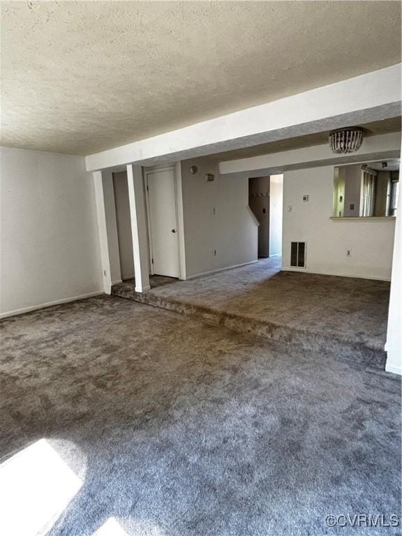 1811 Random Winds Ct, Henrico, VA 23238 - carpeted spare room with a textured ceiling
