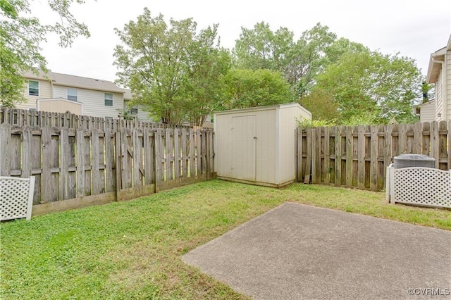 1811 Random Winds Ct, Henrico, VA 23238 - fenced backyard featuring a shed and a patio area