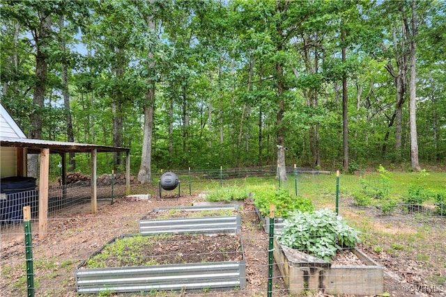 15685 Kennons Ln, Amelia, VA 23002 - view of yard featuring a vegetable garden