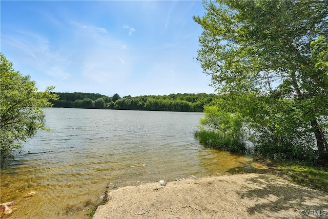 15685 Kennons Ln, Amelia, VA 23002 - water view featuring a heavily wooded area