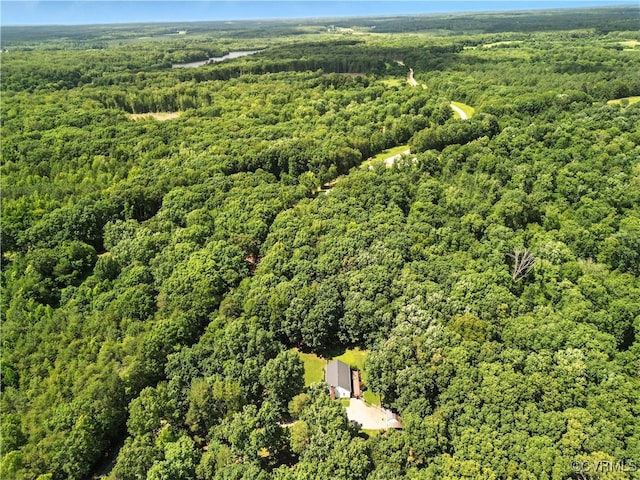 15685 Kennons Ln, Amelia, VA 23002 - bird's eye view of a heavily wooded area