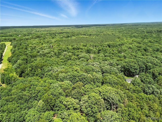 15685 Kennons Ln, Amelia, VA 23002 - drone / aerial view of a heavily wooded area