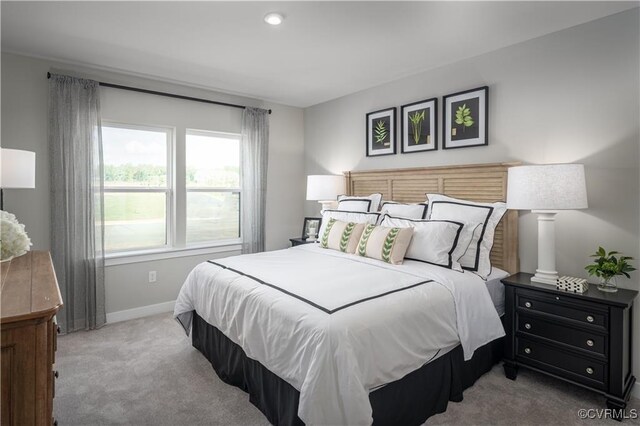 15801 Hallowell Rdg Unit 301, Moseley, VA 23120 - bedroom featuring carpet and baseboards