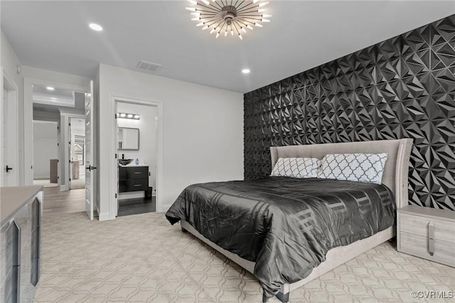 12313 Haybrook Ln, Henrico, VA 23059 - carpeted bedroom featuring recessed lighting