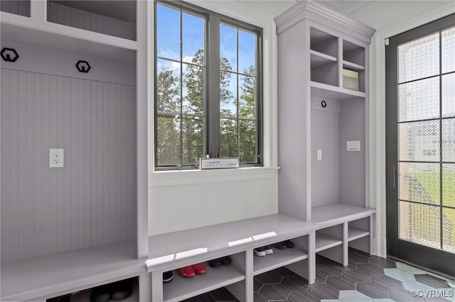 12313 Haybrook Ln, Henrico, VA 23059 - mudroom with healthy amount of natural light and tile patterned flooring