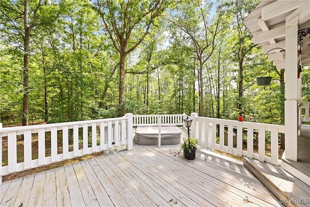 4604 Chesdin Woods Dr, Sutherland, Sutherland, VA 23885 - view of wooden terrace