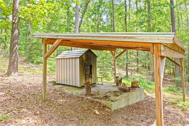 4604 Chesdin Woods Dr, Sutherland, Sutherland, VA 23885 - view of property's community featuring a storage unit