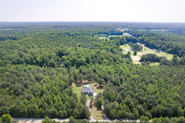 8851 Topeka Rd, Quinton, VA 23141 - drone / aerial view of a forest