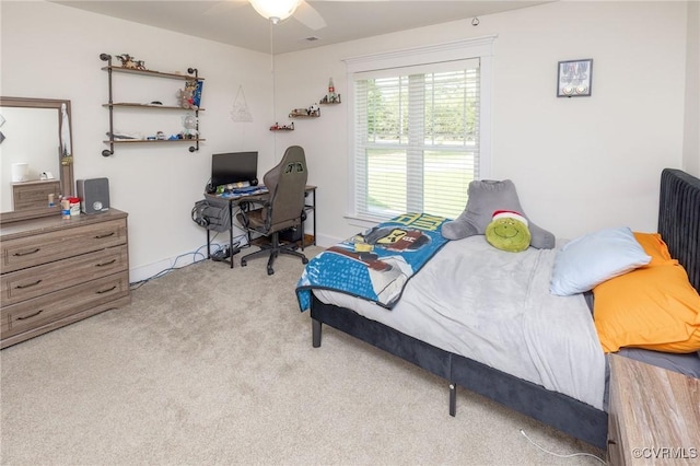 8851 Topeka Rd, Quinton, VA 23141 - carpeted bedroom with an office area