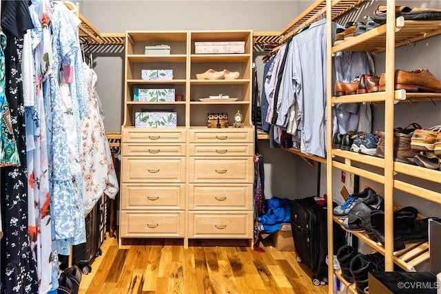 2631 Royal Crest Dr, Midlothian, VA 23113 - spacious closet featuring light wood-type flooring