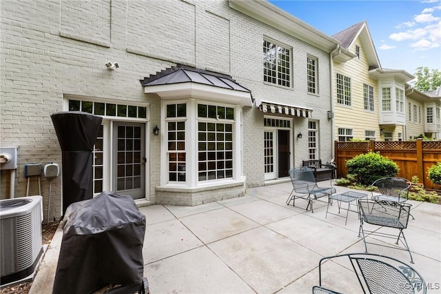 9522 Nassington Ct, Henrico, VA 23229 - view of patio featuring grilling area