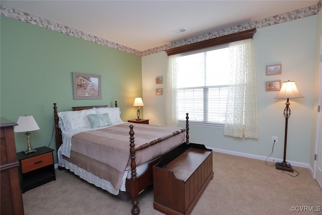 7822 James Blair Ln, New Kent, VA 23124 - bedroom featuring light colored carpet and baseboards