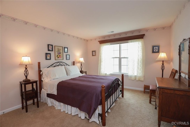 7822 James Blair Ln, New Kent, VA 23124 - bedroom featuring light carpet and baseboards