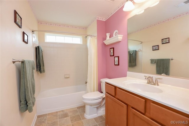 7822 James Blair Ln, New Kent, VA 23124 - full bath with shower / bathtub combination with curtain and vanity