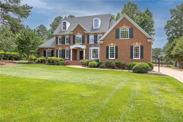 2619 Mulberry Row Rd, Midlothian, VA 23113 - colonial house with brick siding and a front yard