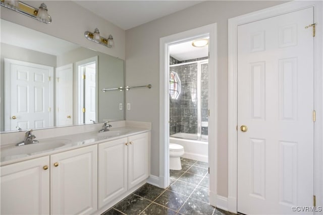 2619 Mulberry Row Rd, Midlothian, VA 23113 - full bath featuring double vanity, tile patterned floors, and bathing tub / shower combination