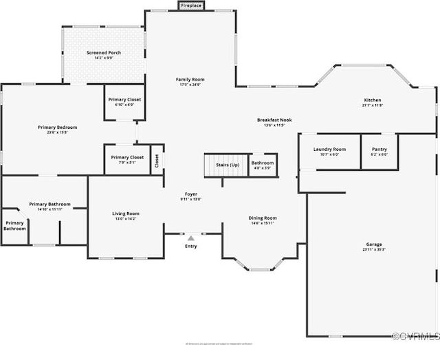 2619 Mulberry Row Rd, Midlothian, VA 23113 - view of home floor plan
