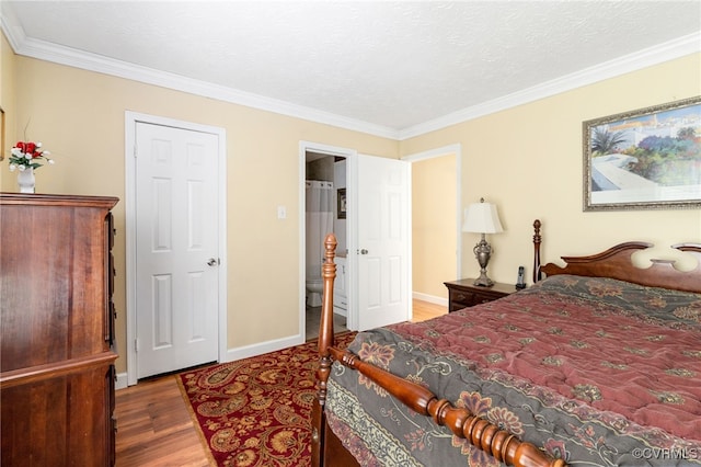 1917 Moonwind Pl, Henrico, VA 23238 - bedroom with wood finished floors and ornamental molding