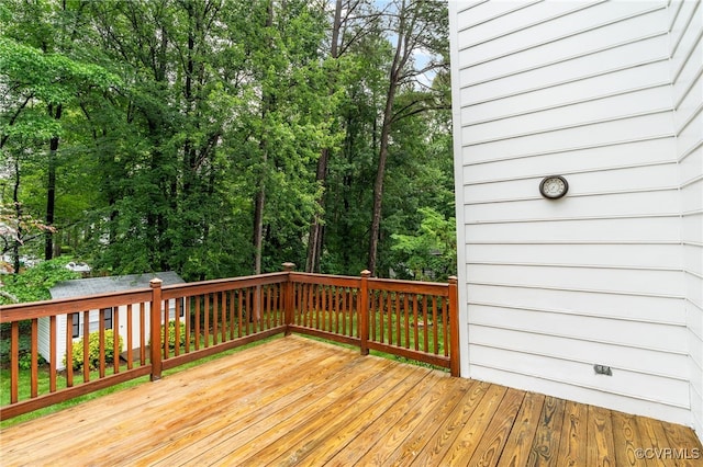 1917 Moonwind Pl, Henrico, VA 23238 - view of wooden terrace