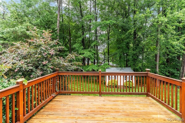 1917 Moonwind Pl, Henrico, VA 23238 - view of deck