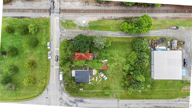 104 E 5th St, Mineral, VA 23117 - drone / aerial view