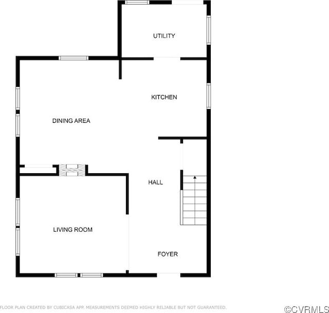 104 E 5th St, Mineral, VA 23117 - view of property floor plan