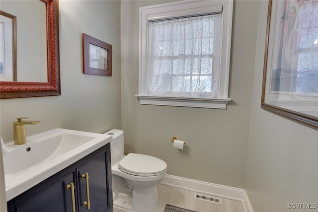 2104 Apple Grove Rd, Mineral, VA 23117 - half bath with vanity and toilet