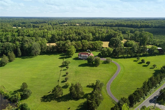 2104 Apple Grove Rd, Mineral, VA 23117 - drone / aerial view of a forest