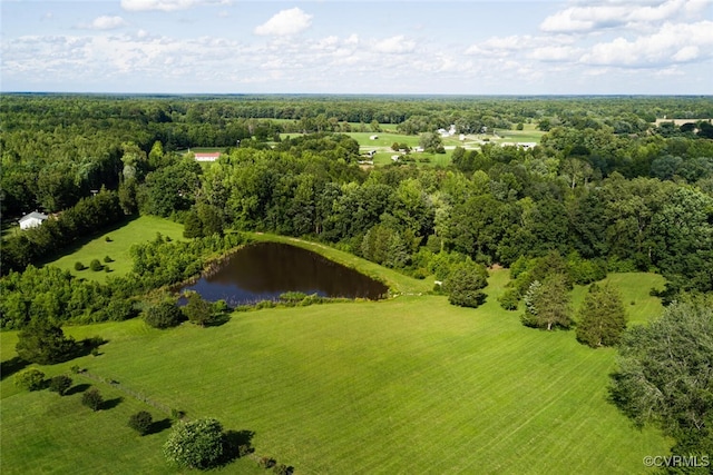 2104 Apple Grove Rd, Mineral, VA 23117 - aerial view of a nearby body of water and a heavily wooded area